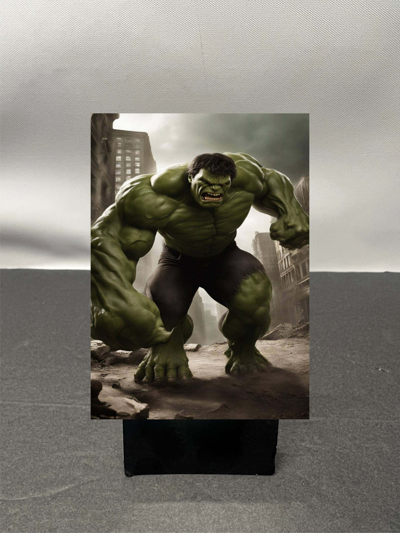 Hulk Super Hero Custom Fan Art Trading Card c1009