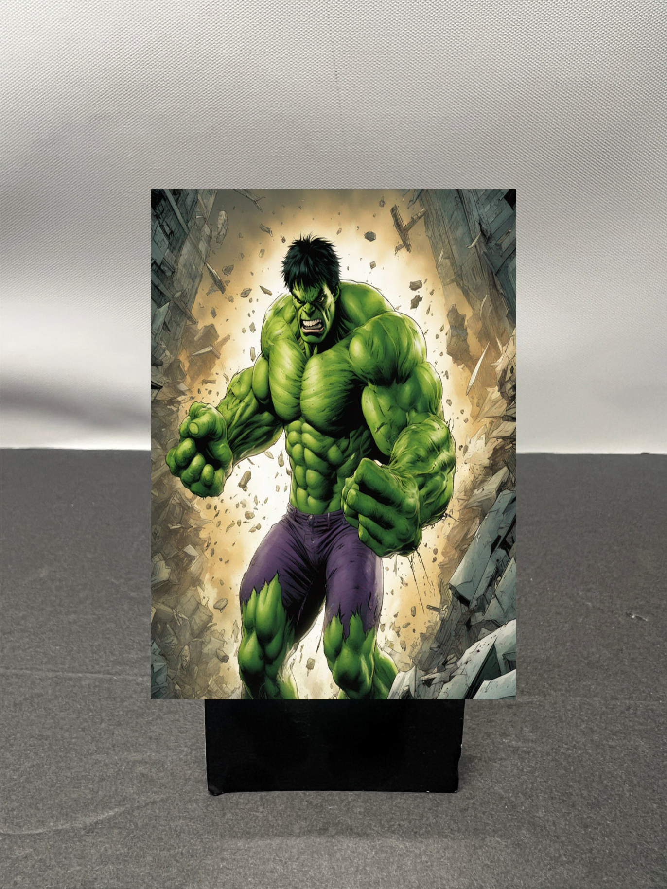 Hulk Super Hero Custom Fan Art Trading Card c1013