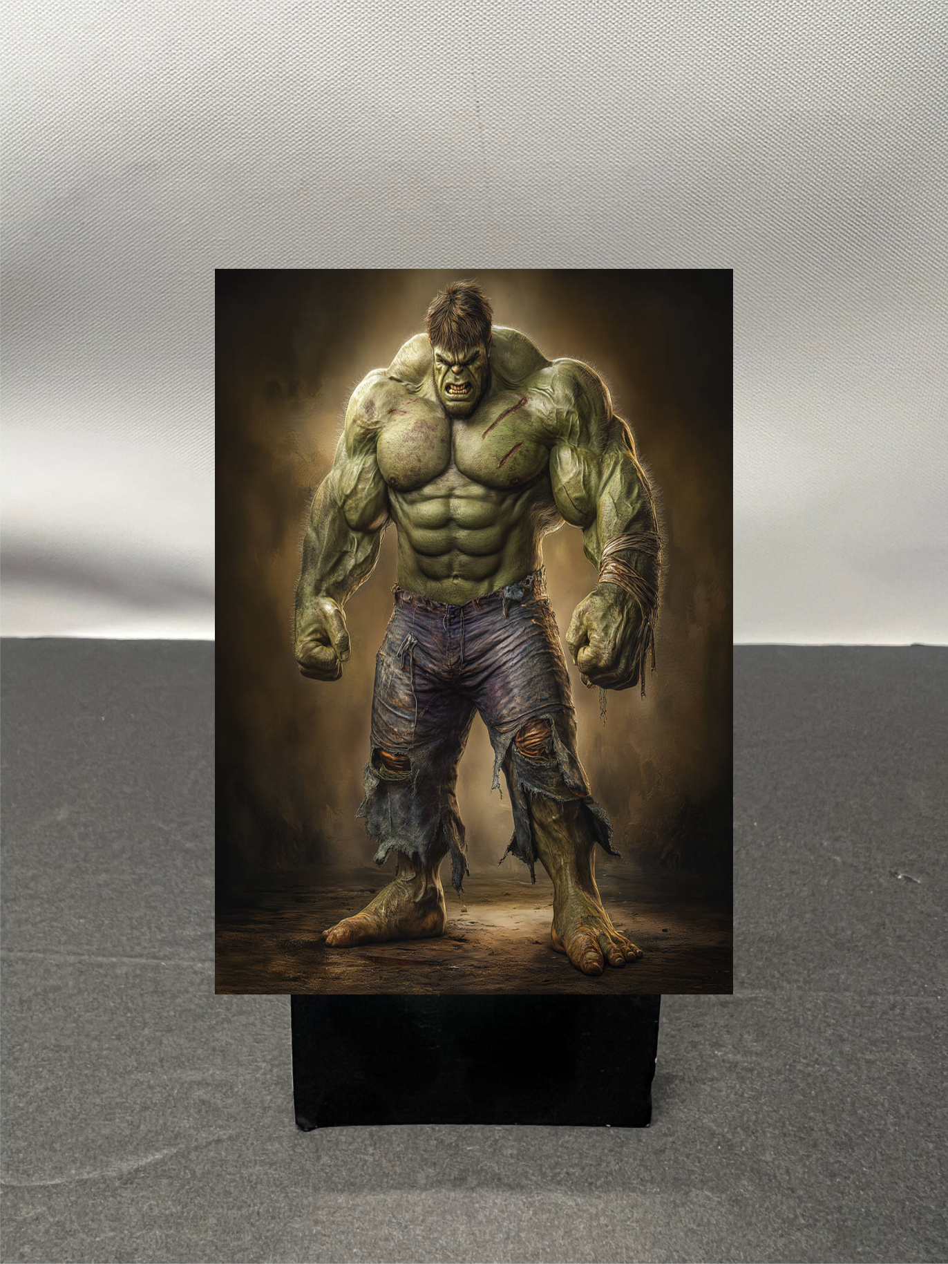 Hulk Super Hero Custom Fan Art Trading Card c1020