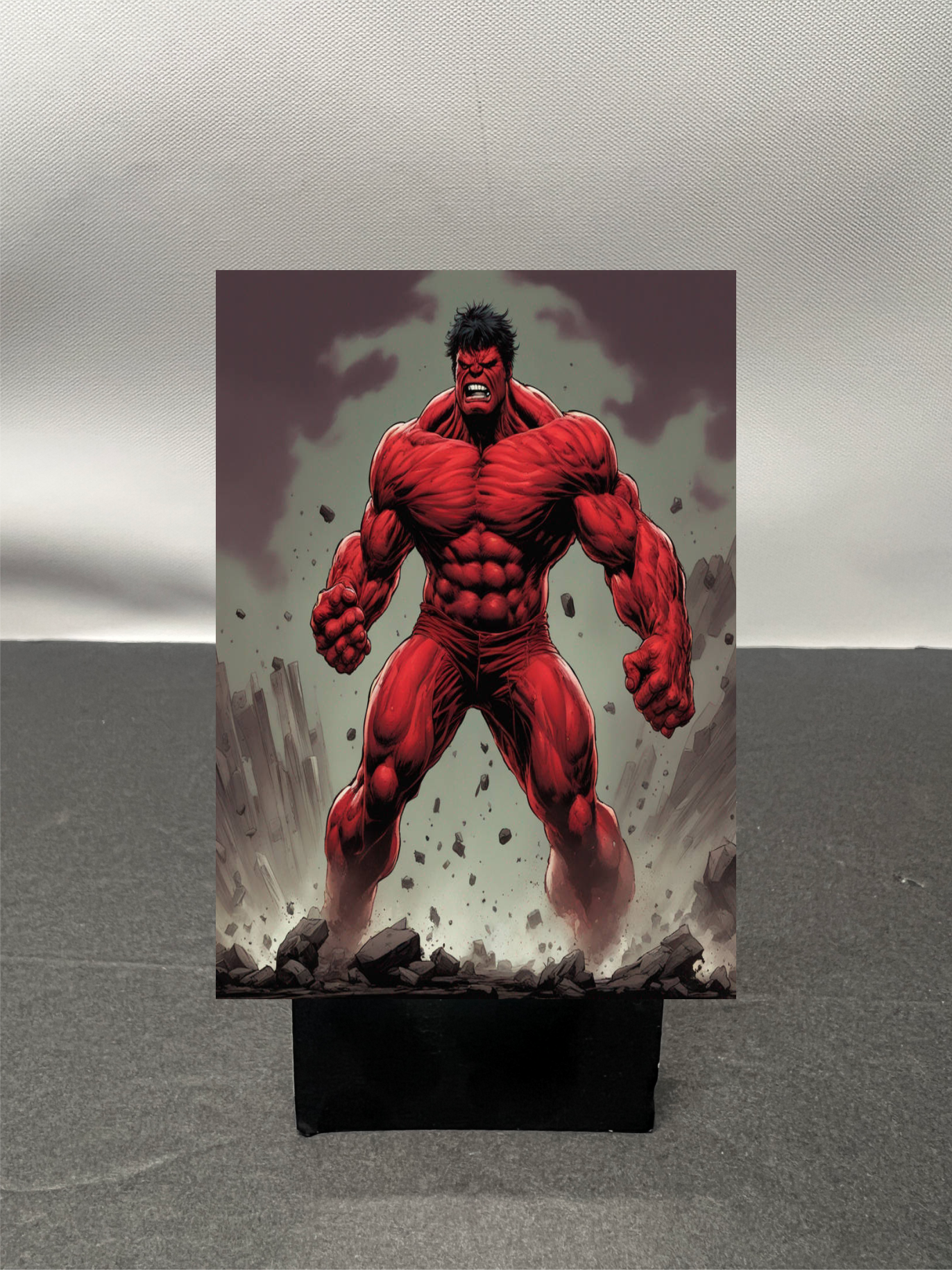 Hulk Super Hero Custom Fan Art Trading Card c1023