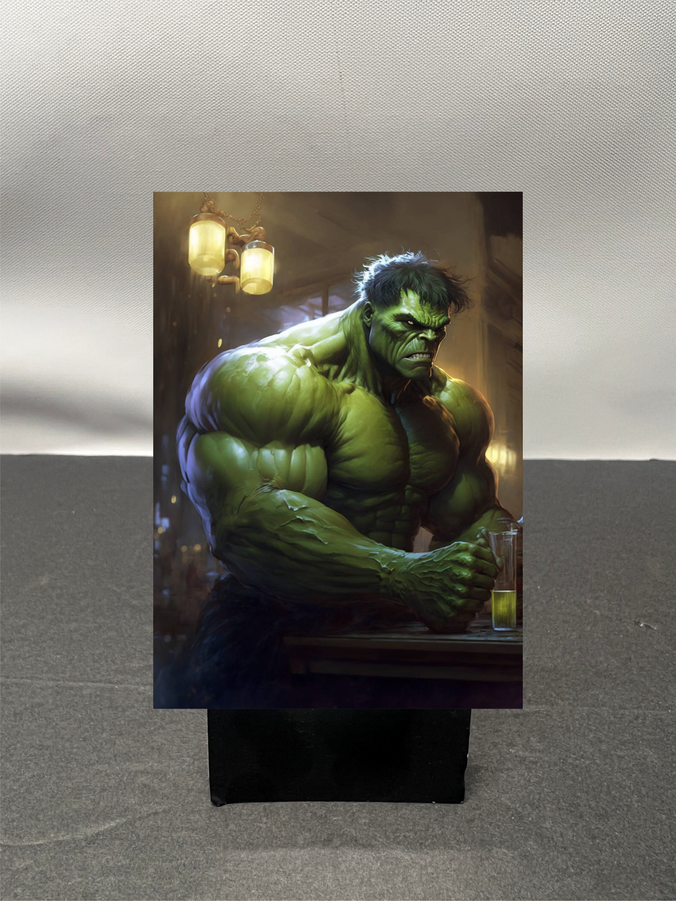 Hulk Super Hero Custom Fan Art Trading Card c1024