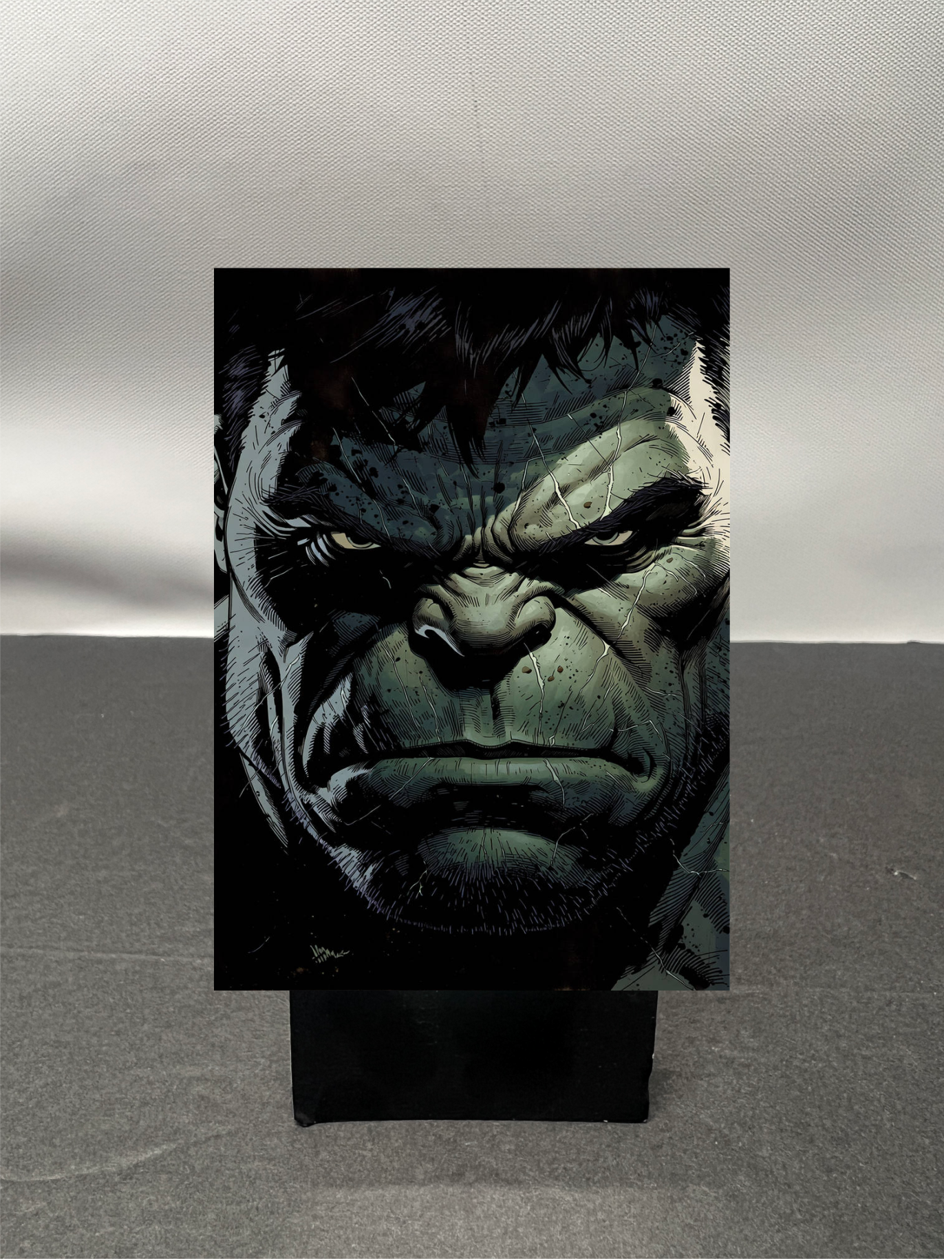 Hulk Super Hero Custom Fan Art Trading Card c1080