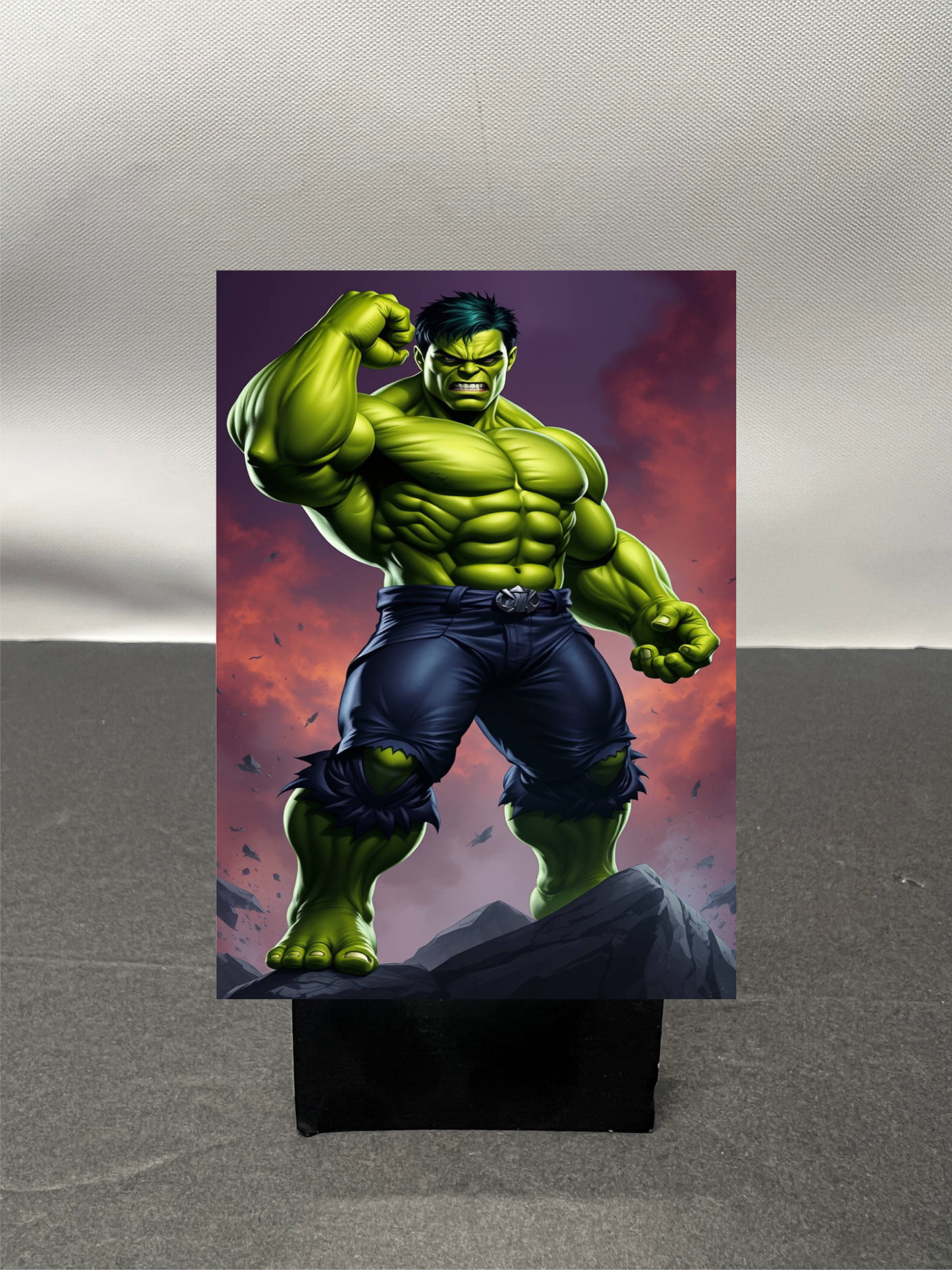Hulk Super Hero Custom Fan Art Trading Card c1084