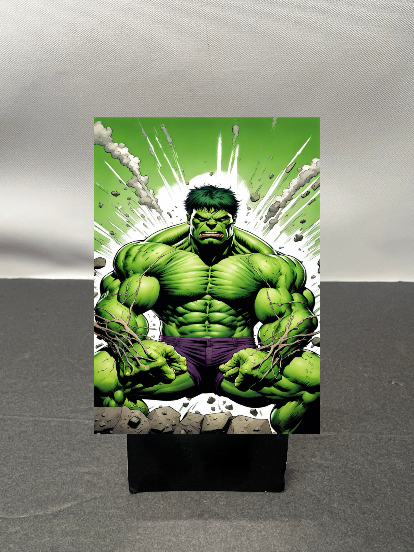 Hulk Super Hero Custom Fan Art Trading Card c1085