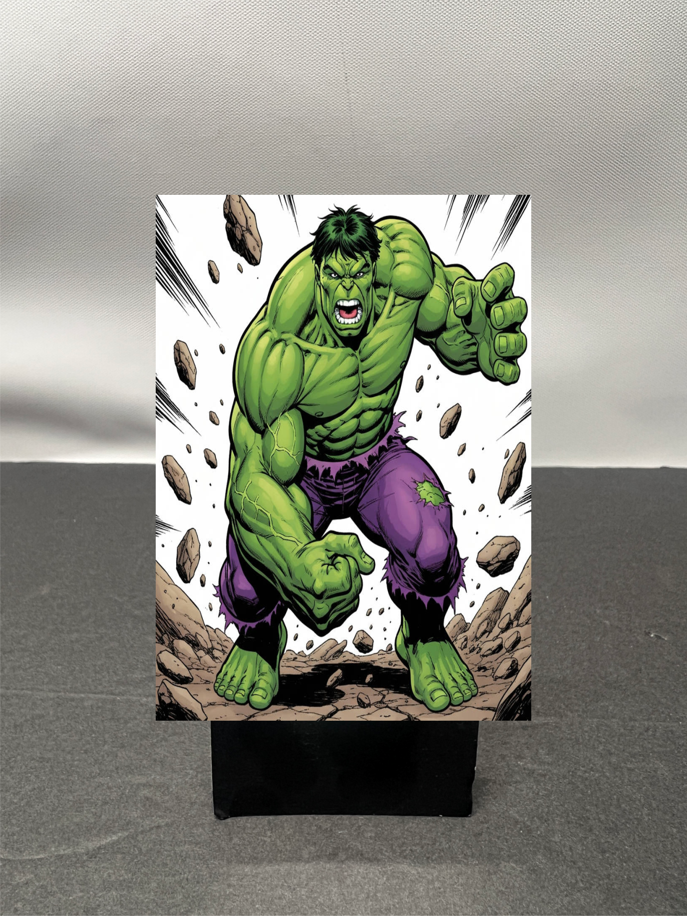 Hulk Super Hero Custom Fan Art Trading Card c1086