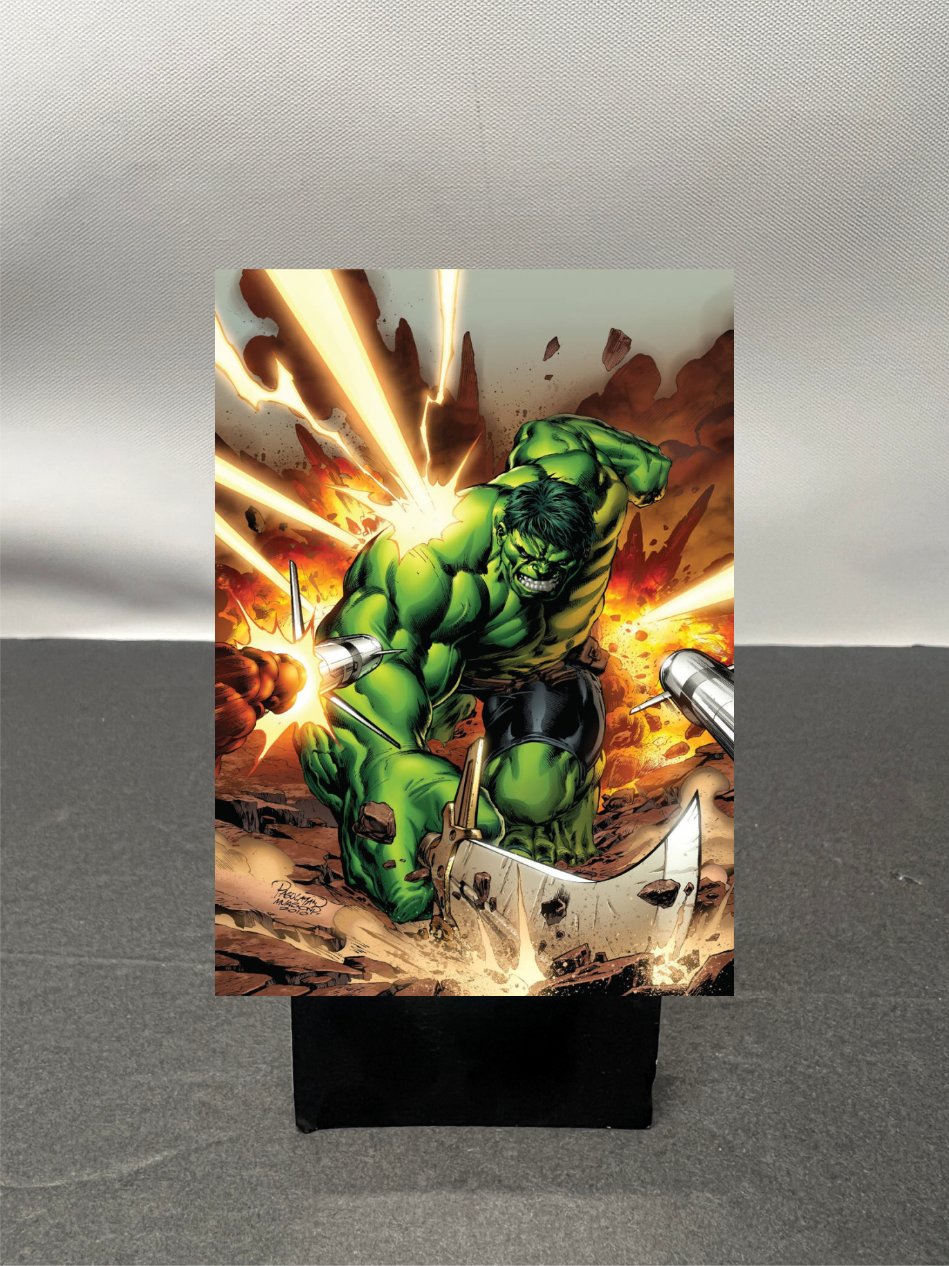 Hulk Super Hero Custom Fan Art Trading Card c1087