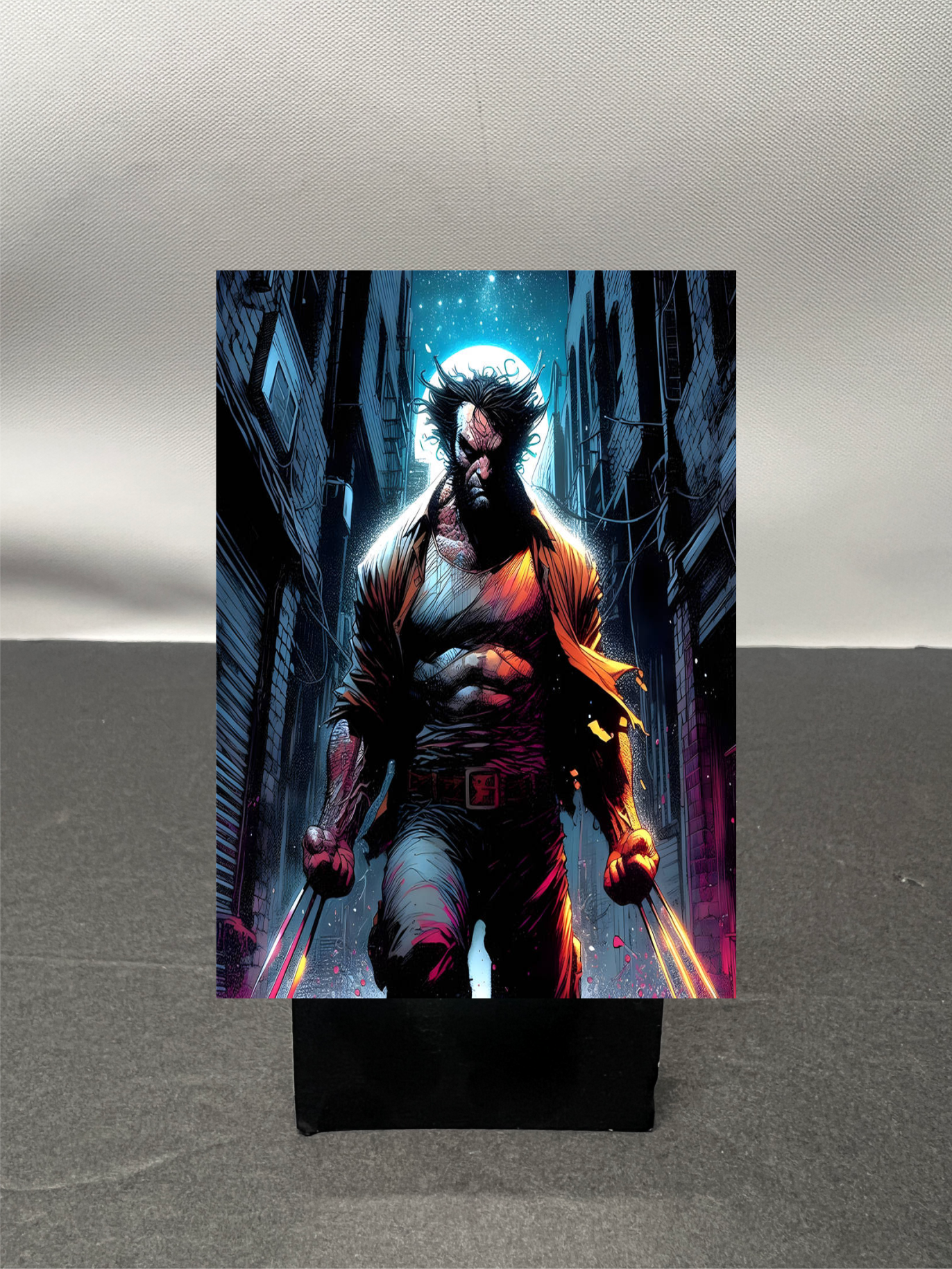 Wolverine Super Hero Custom Fan Art Trading Card c1091