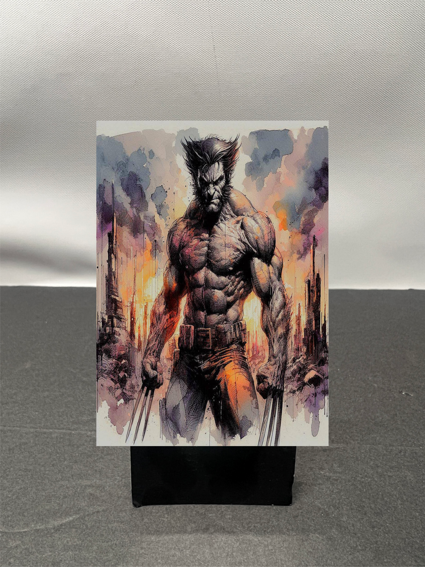 Wolverine Super Hero Custom Fan Art Trading Card c1092