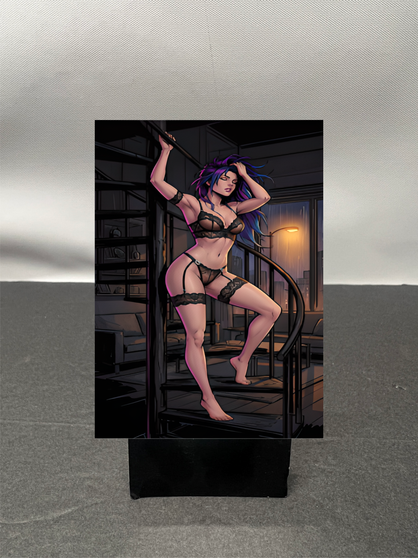 Psylocke Super Hero Custom Fan Art Trading Card c1104