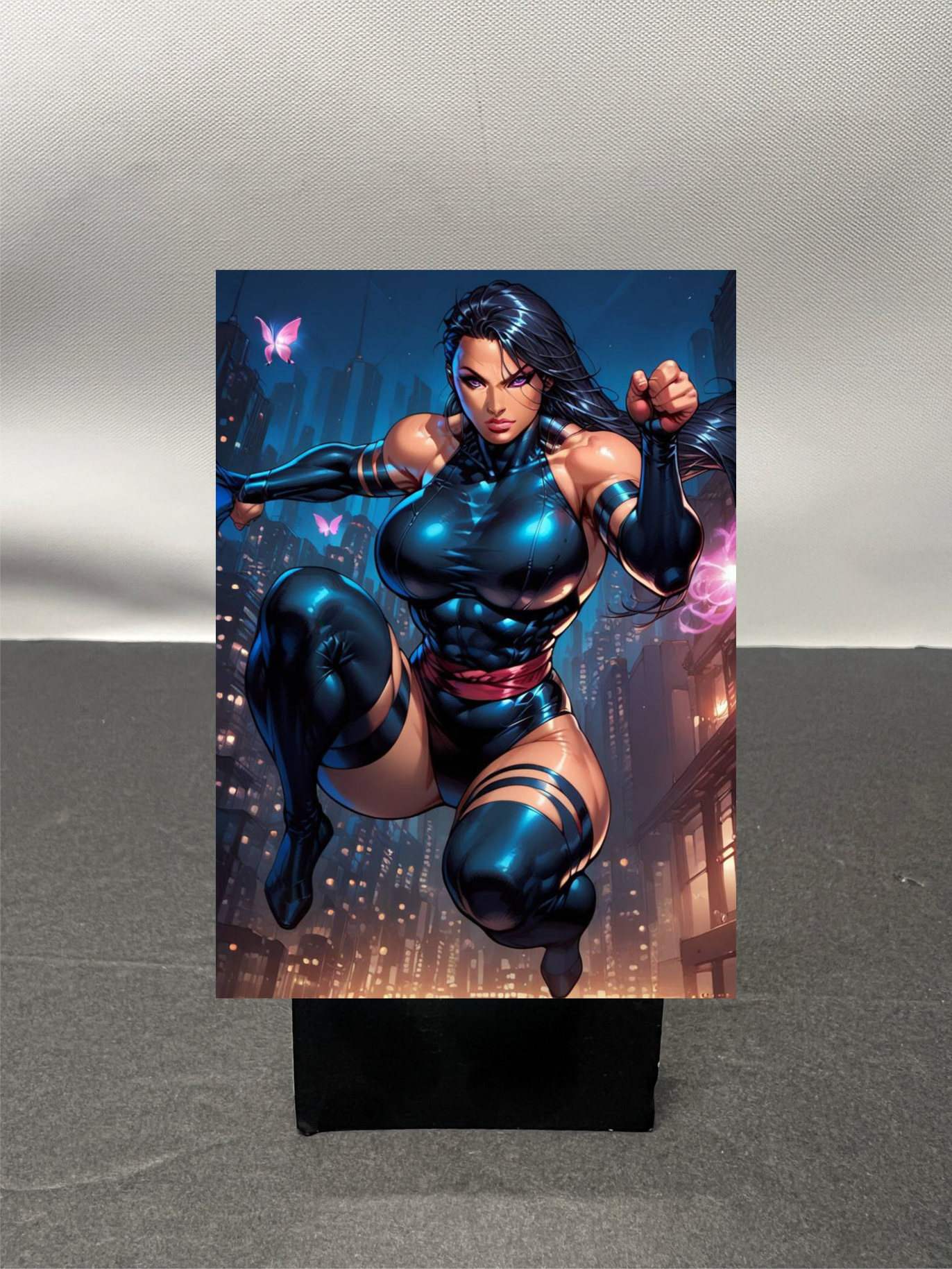 Psylocke Super Hero Custom Fan Art Trading Card c1114