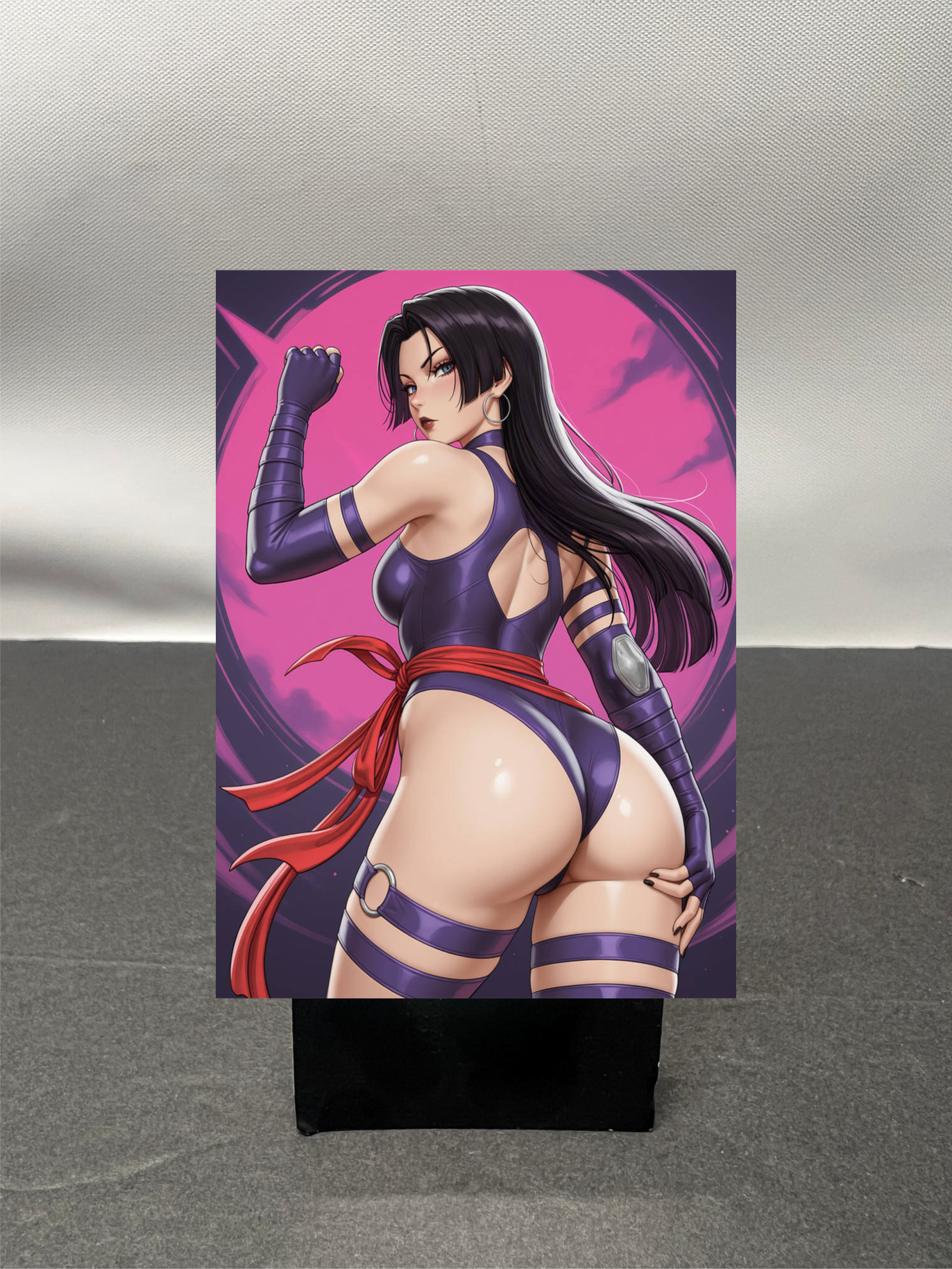 Psylocke Super Hero Custom Fan Art Trading Card c1127
