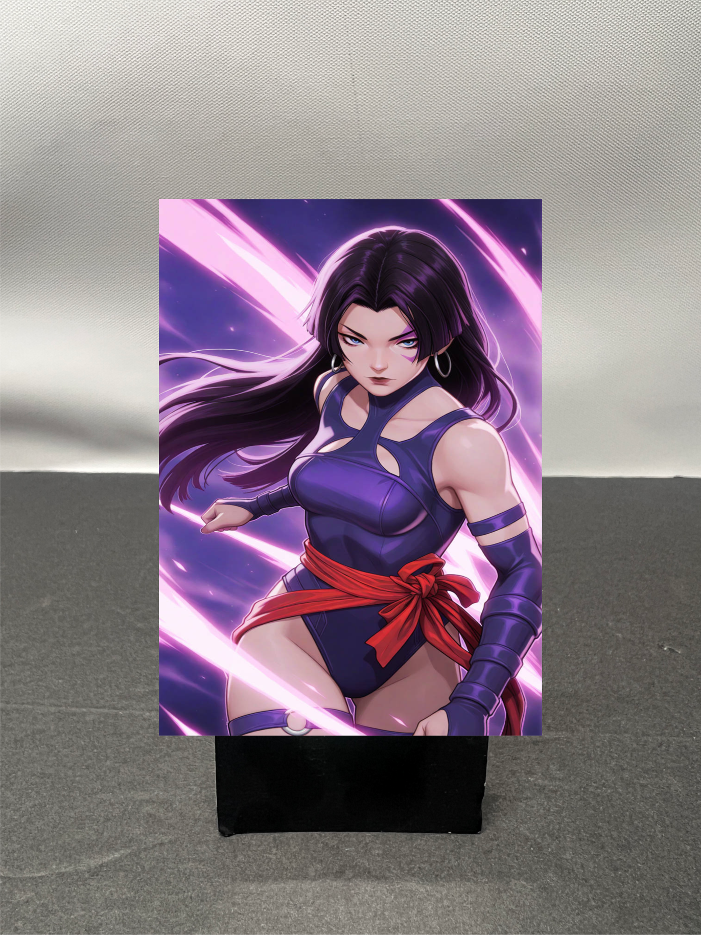 Psylocke Super Hero Custom Fan Art Trading Card c1131