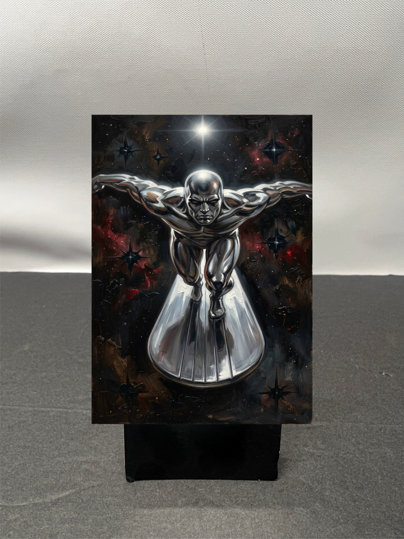 Silver Surfer Custom Fan Art Trading Card c1175