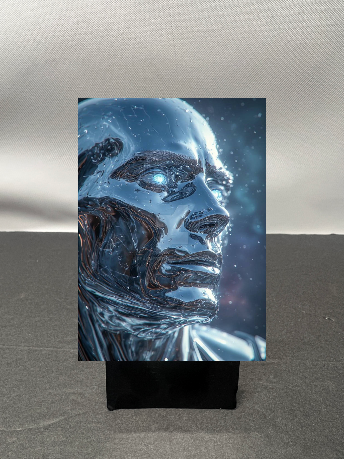 Silver Surfer Custom Fan Art Trading Card c1181