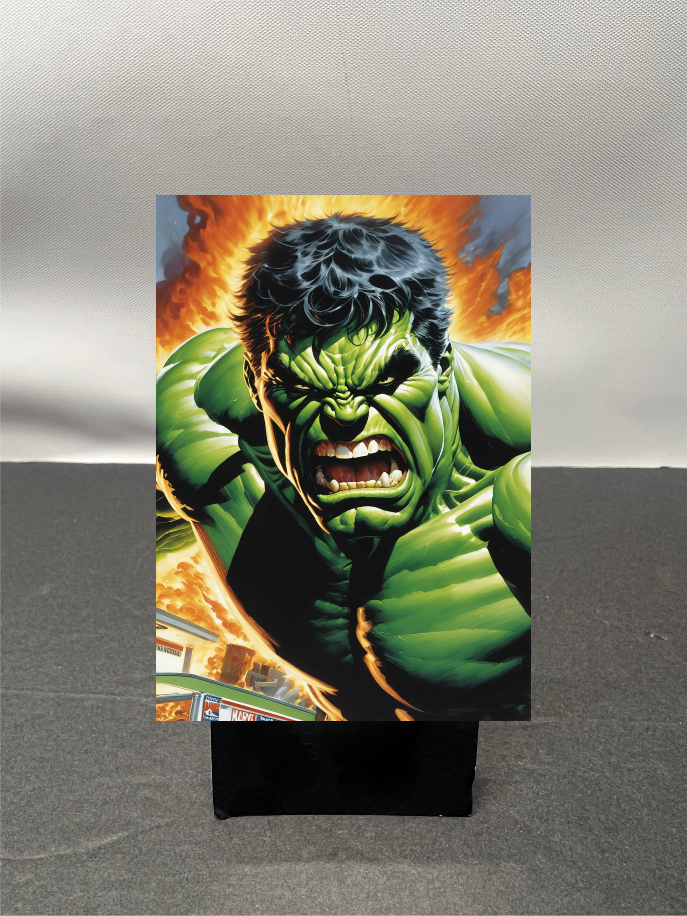 Hulk Super Hero Custom Fan Art Trading Card c1184