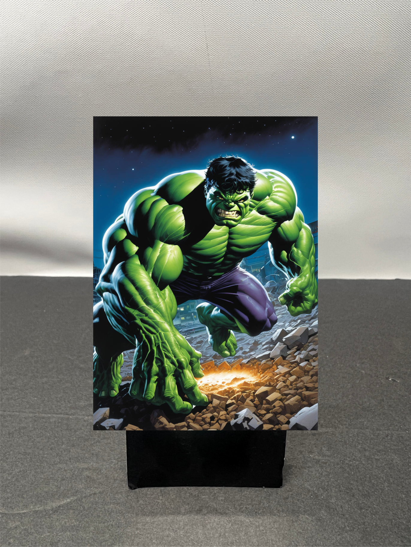 Hulk Super Hero Custom Fan Art Trading Card c1185