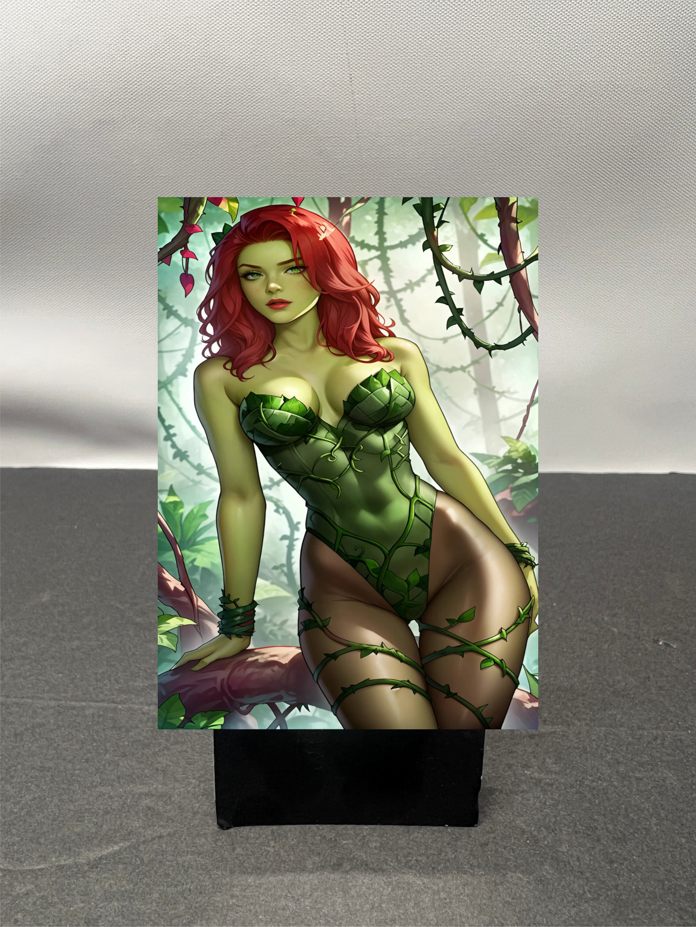 Poison Ivy Custom Fan Art Trading Card c1205