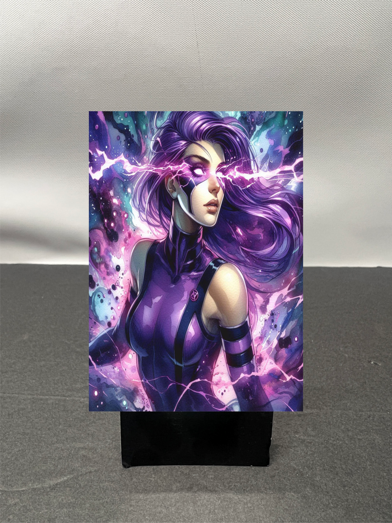 Psylocke Super Hero Custom Fan Art Trading Card c1222
