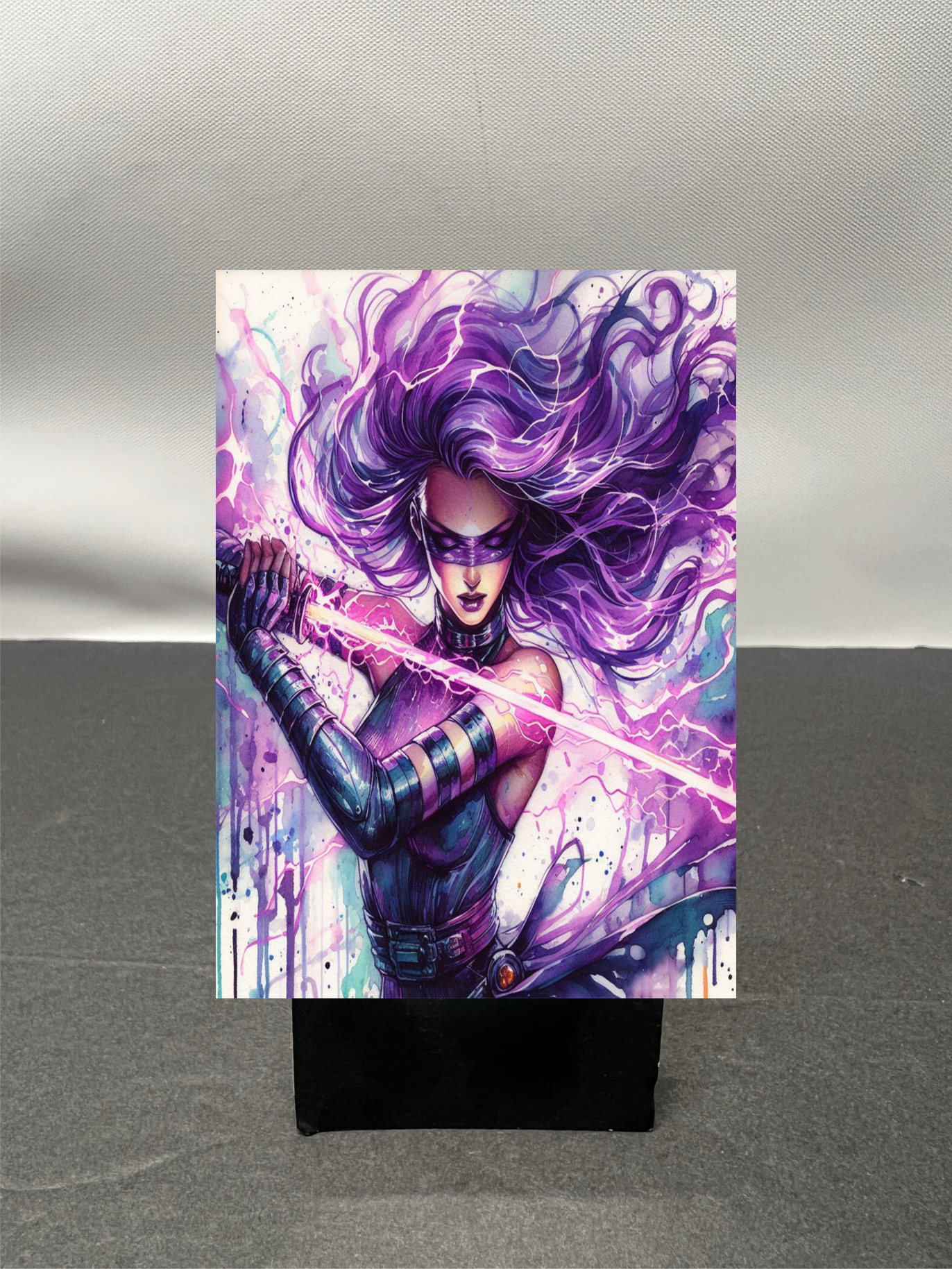 Psylocke Super Hero Custom Fan Art Trading Card c1225