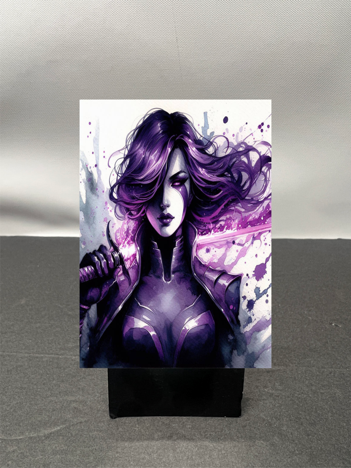 Psylocke Super Hero Custom Fan Art Trading Card c1227