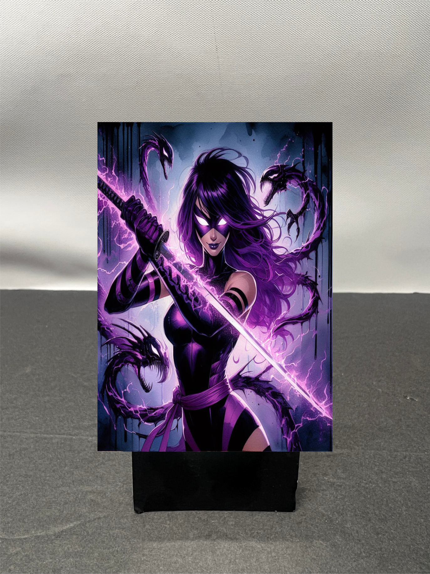 Psylocke Super Hero Custom Fan Art Trading Card c1230