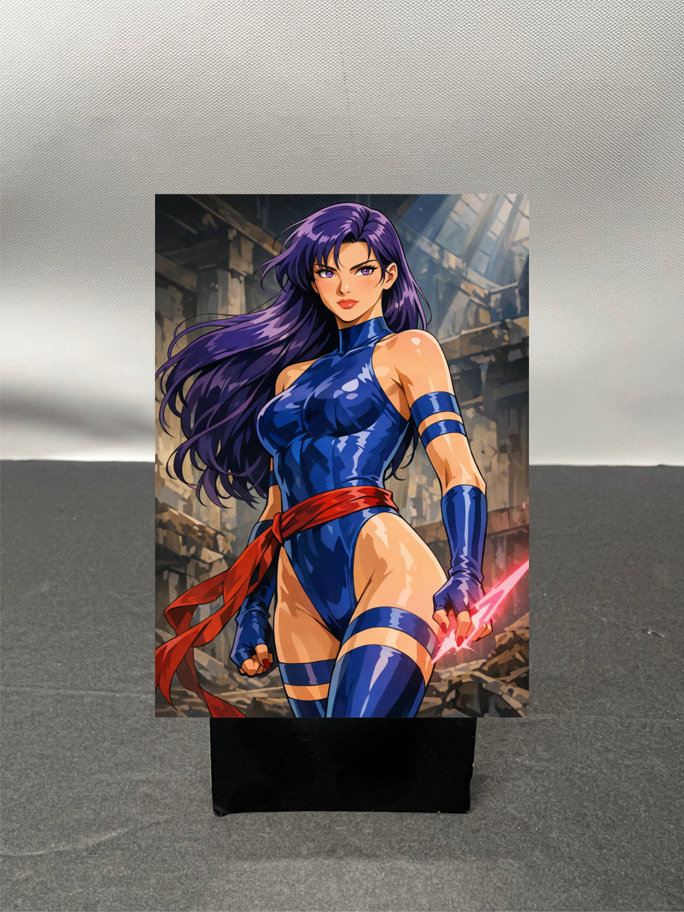 Psylocke Super Hero Custom Fan Art Trading Card c1233