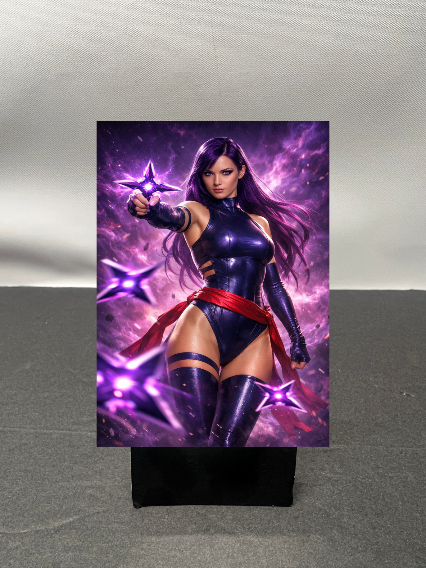 Psylocke Super Hero Custom Fan Art Trading Card c1234