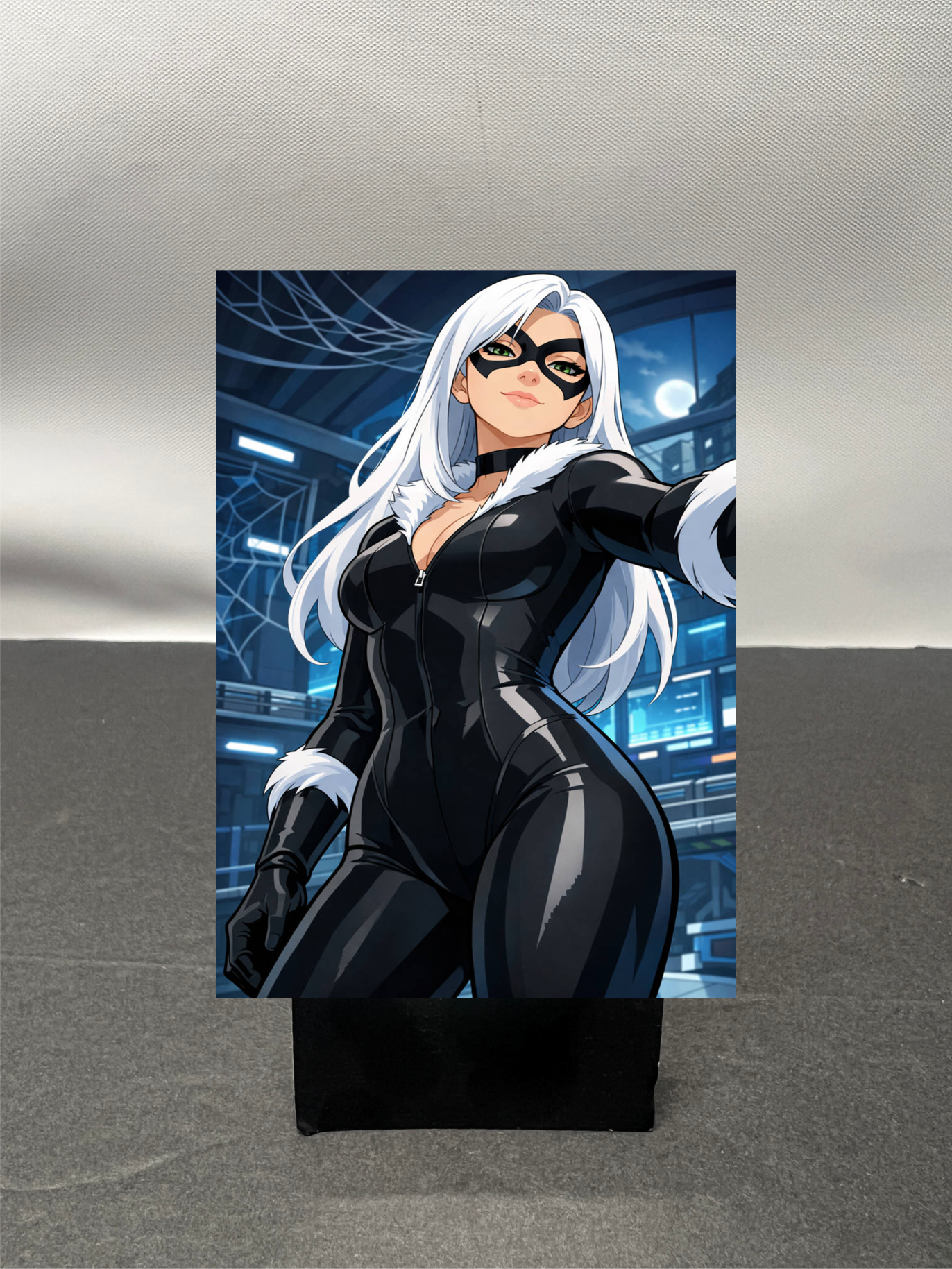Black Cat Super Hero Custom Fan Art Trading Card c1236