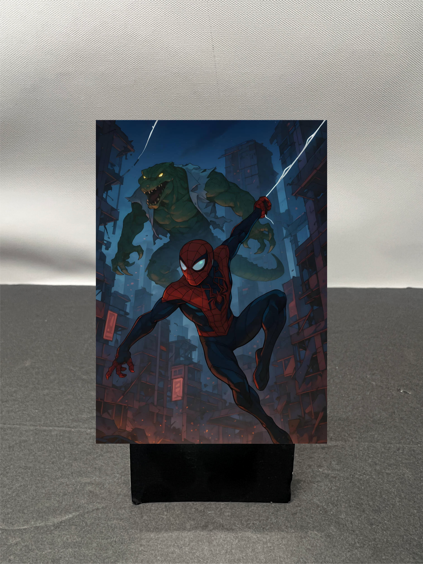 Spider Man Hero Custom Fan Art Trading Card 1333