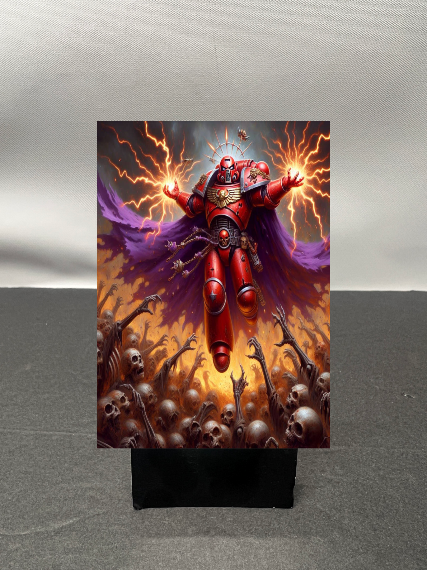 Magneto Super Hero Custom Fan Art Trading Card 1342