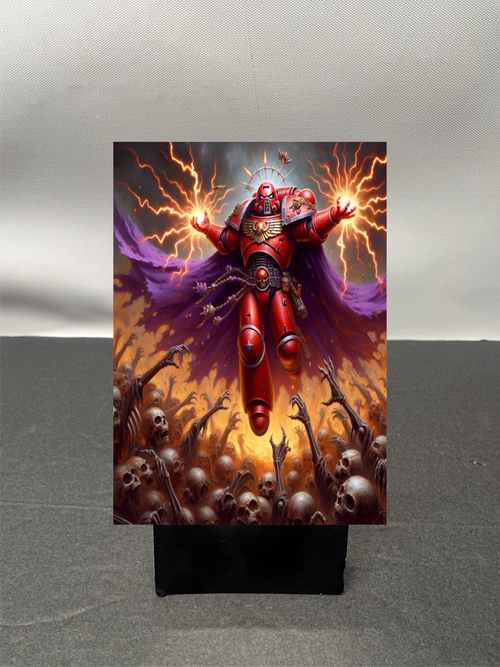 Magneto Super Hero Custom Fan Art Trading Card 1342