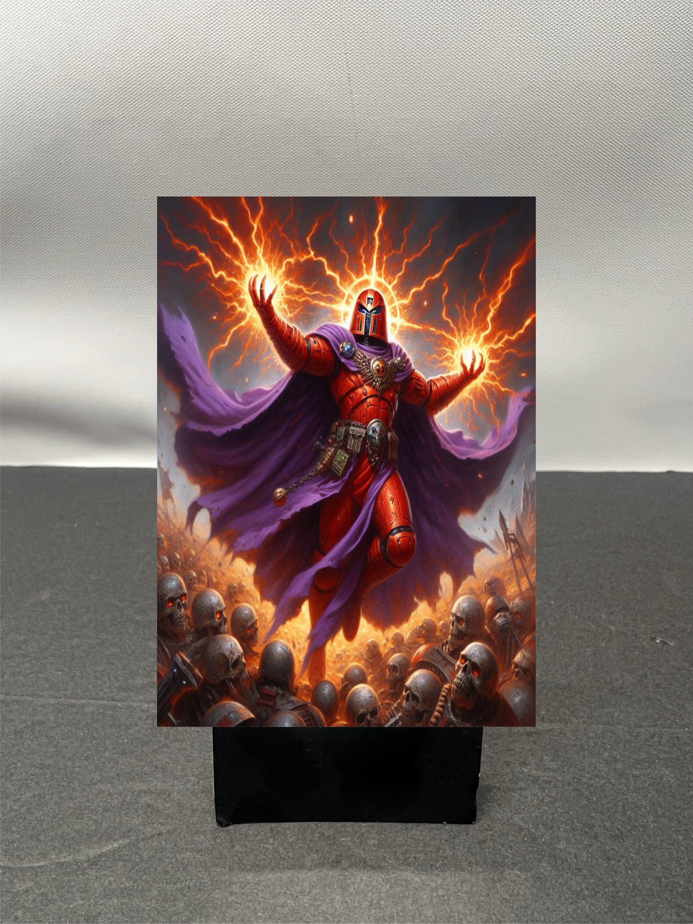 Magneto Super Hero Custom Fan Art Trading Card 1343