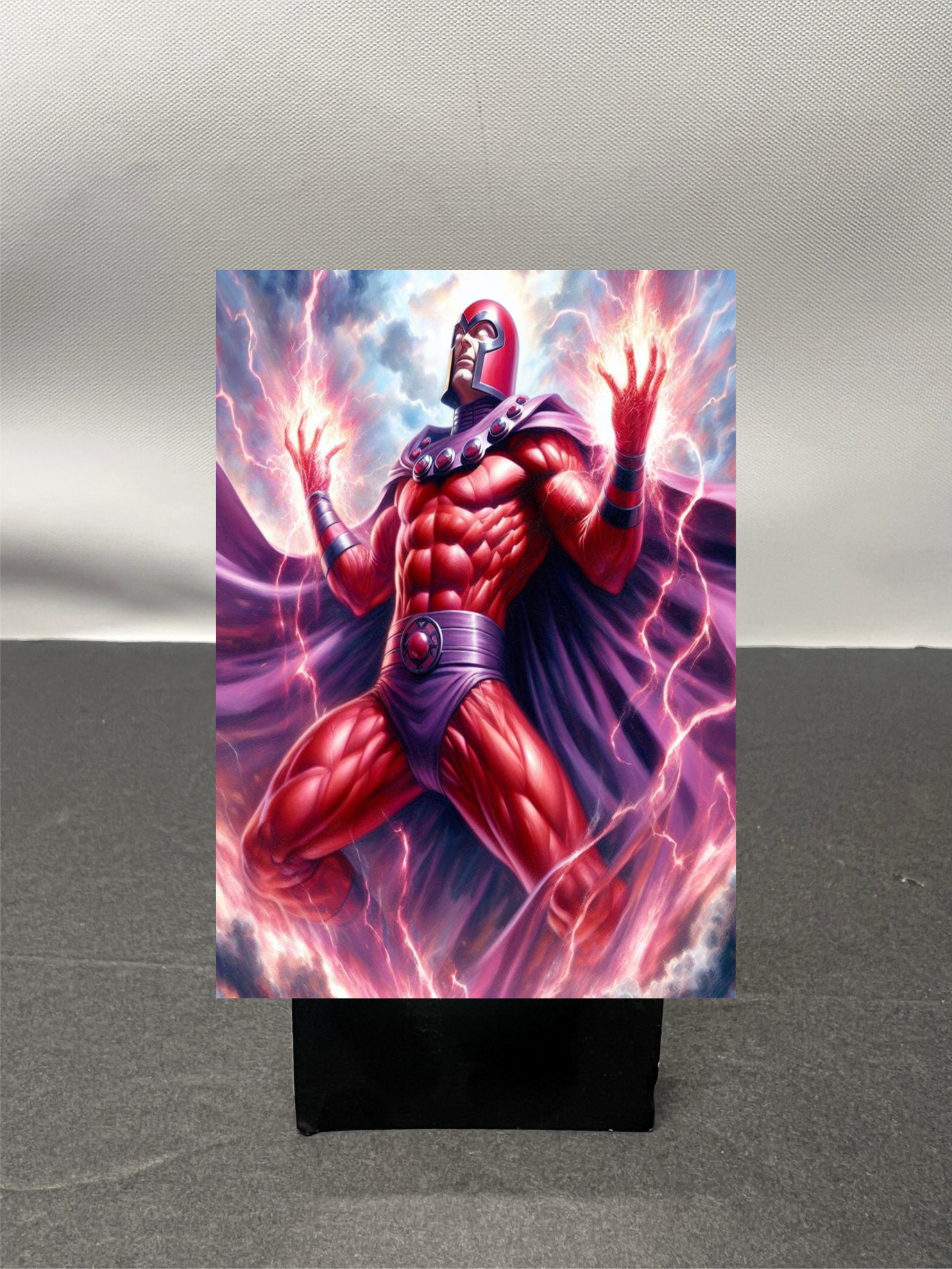 Magneto Super Hero Custom Fan Art Trading Card 1347