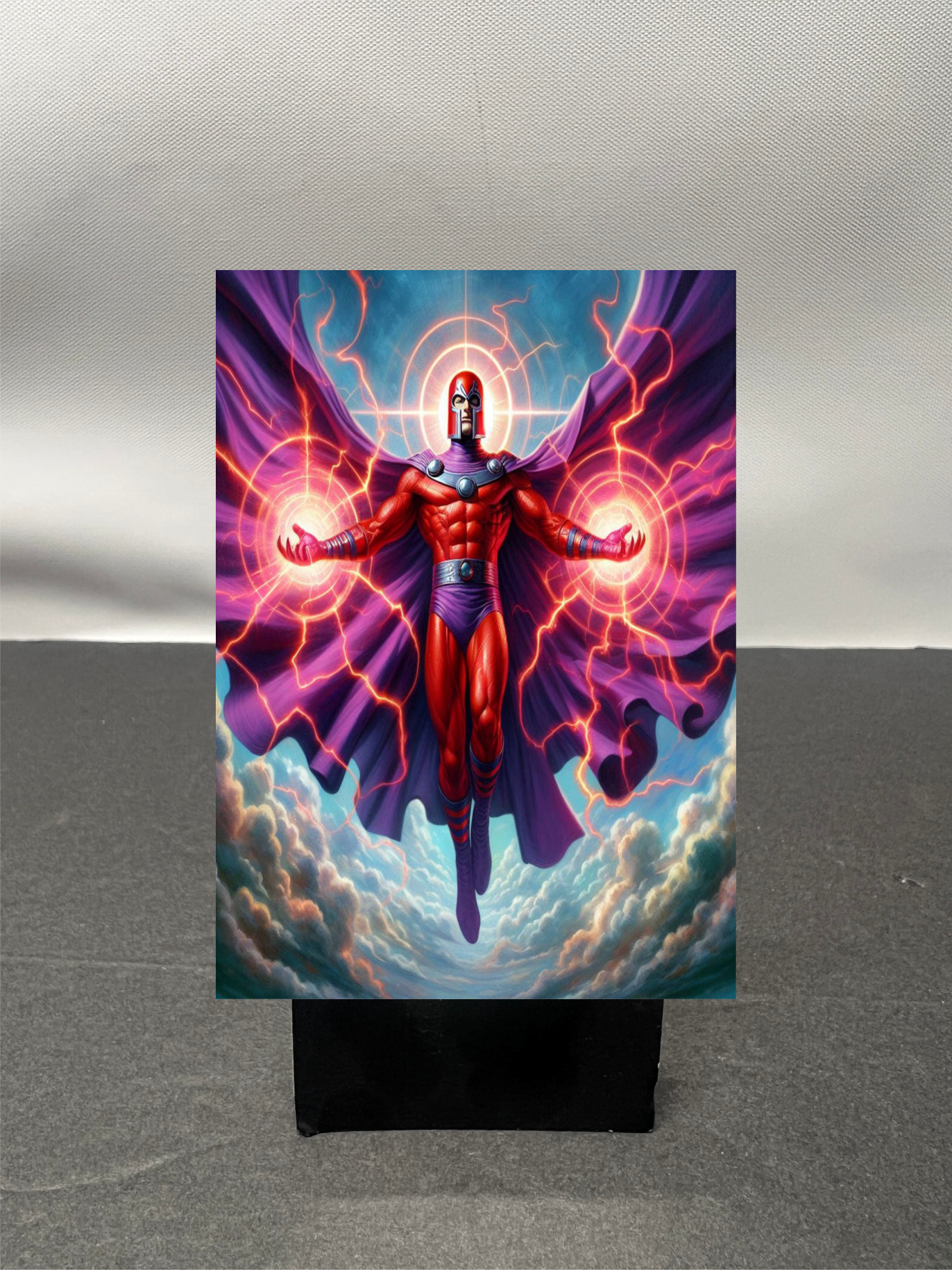 Magneto Super Hero Custom Fan Art Trading Card 1348