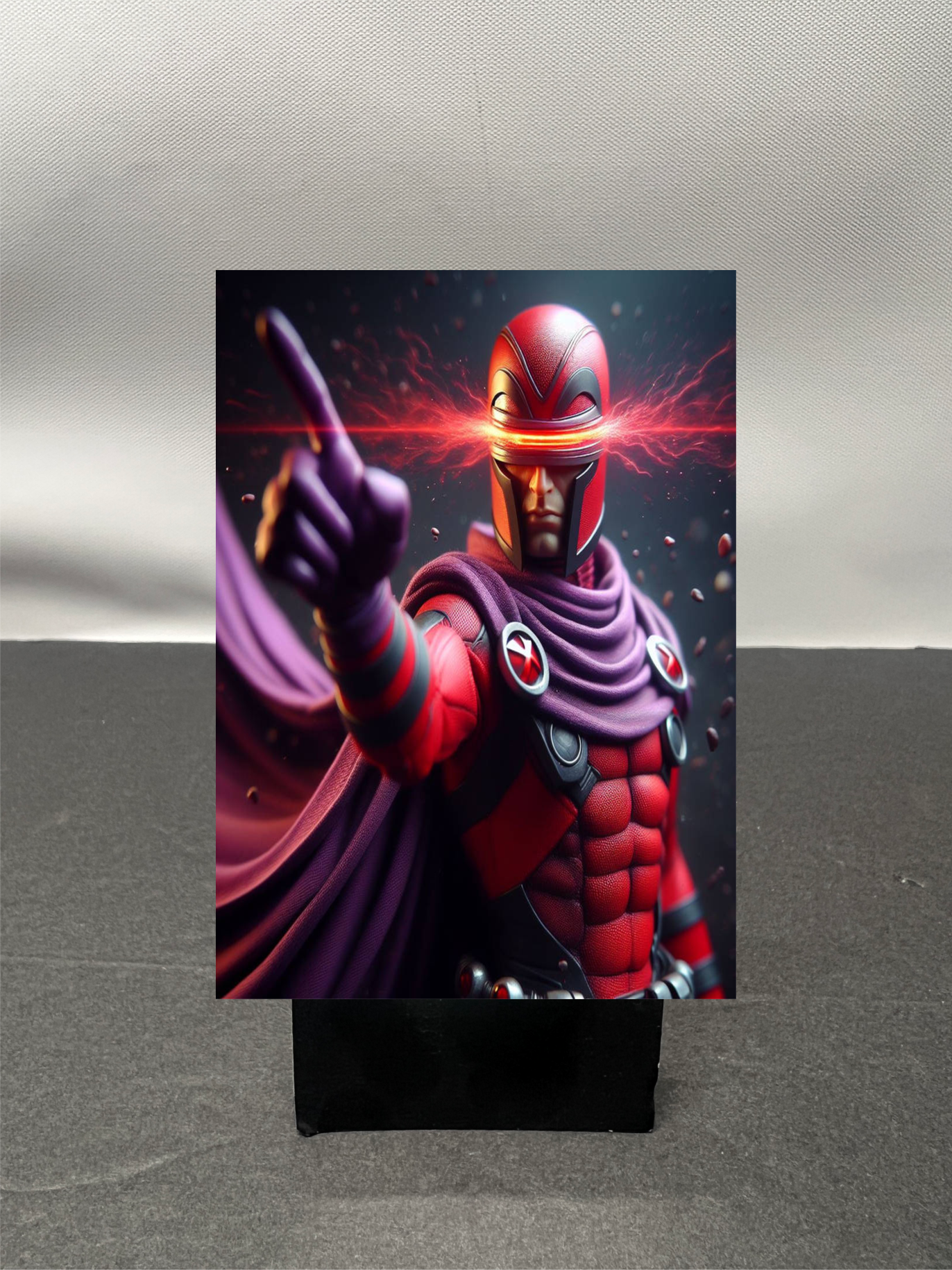 Magneto Super Hero Custom Fan Art Trading Card 1351