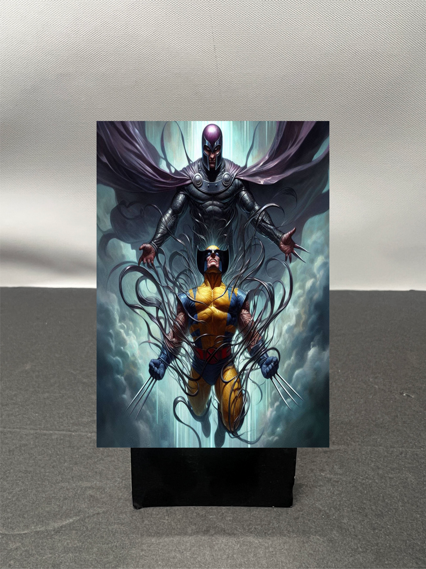 Magneto Super Hero Custom Fan Art Trading Card 1353