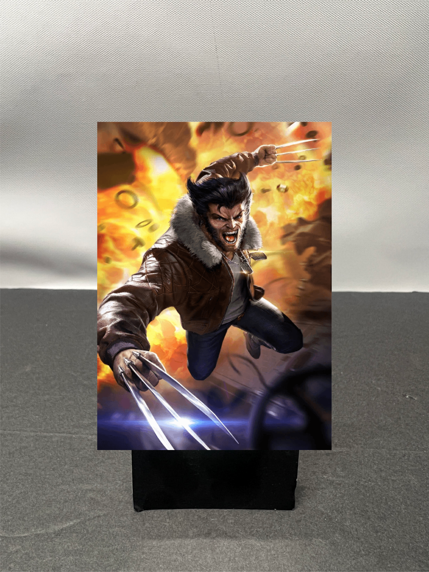 Wolverine Super Hero Custom Fan Art Trading Card c252