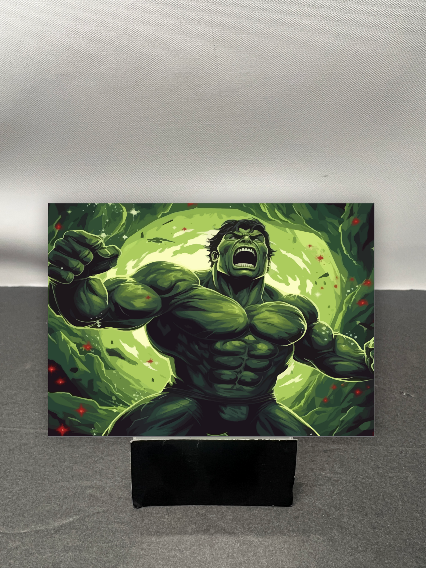 Hulk Super Hero Custom Fan Art Trading Card c309