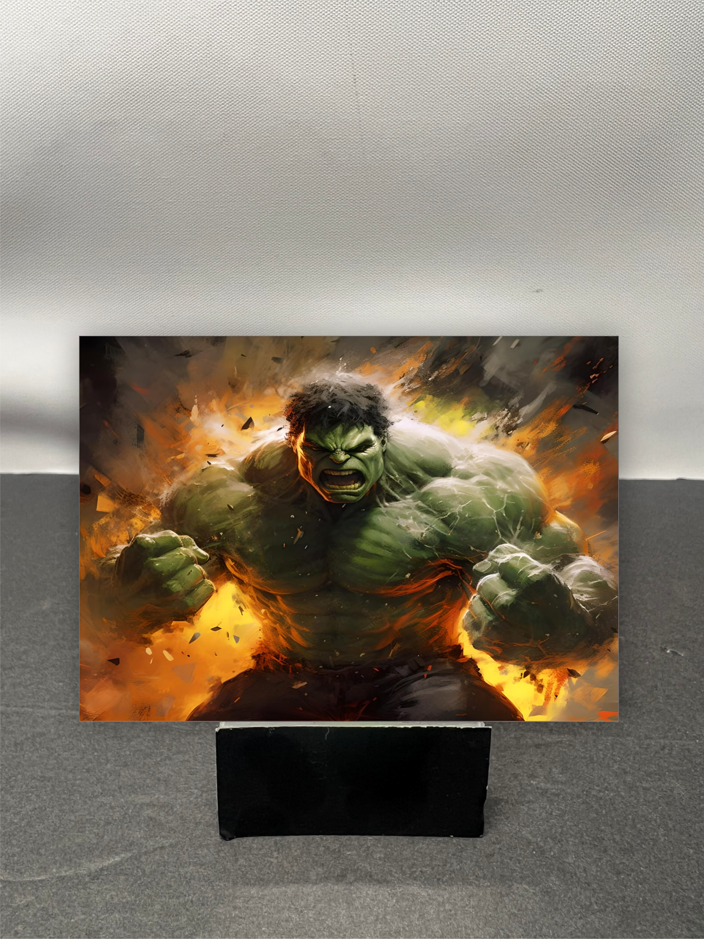 Hulk Super Hero Custom Fan Art Trading Card c312