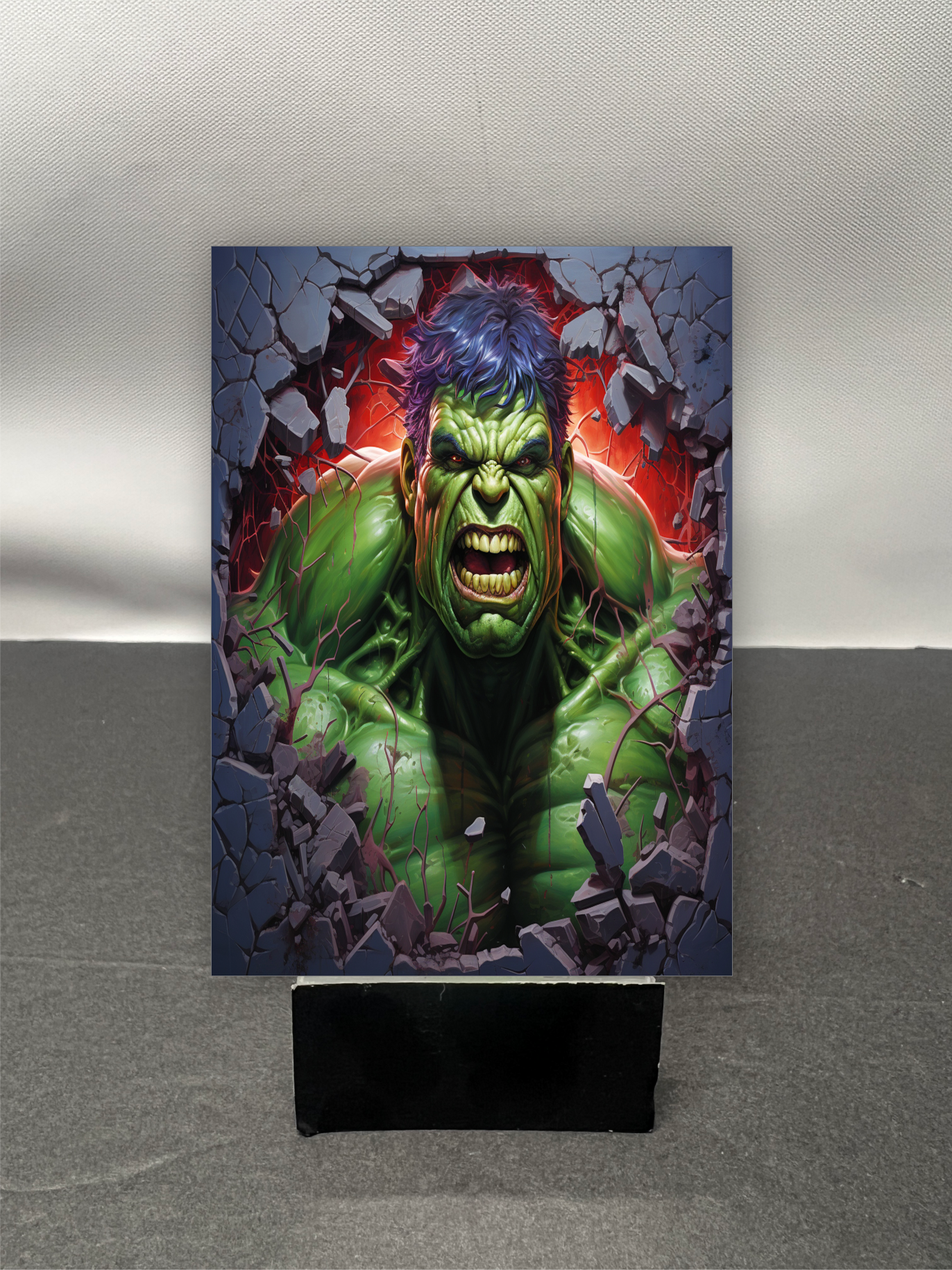 Hulk Super Hero Custom Fan Art Trading Card c421