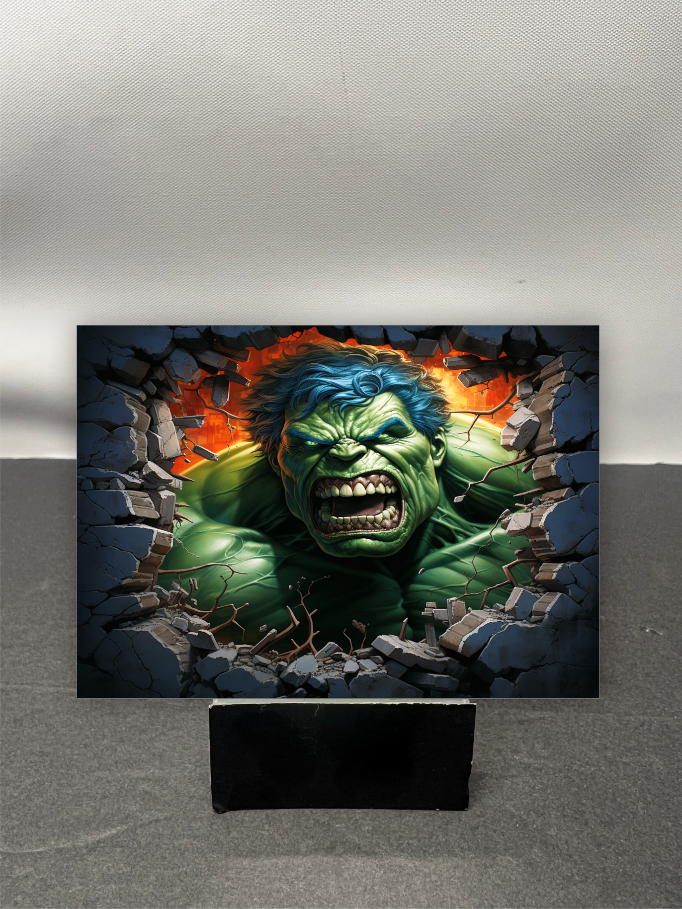 Hulk Super Hero Custom Fan Art Trading Card c422
