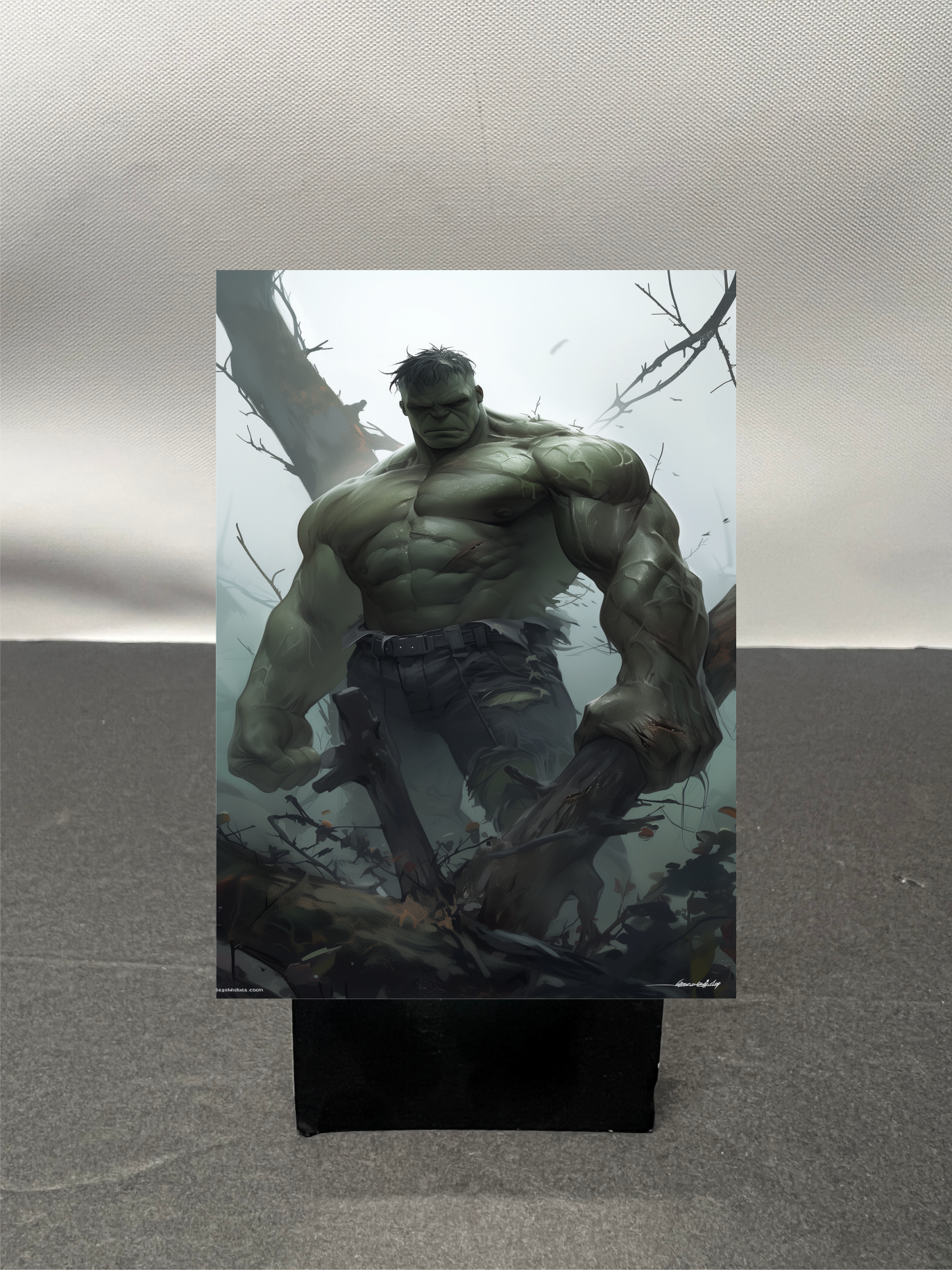 Hulk Super Hero Custom Fan Art Trading Card c520