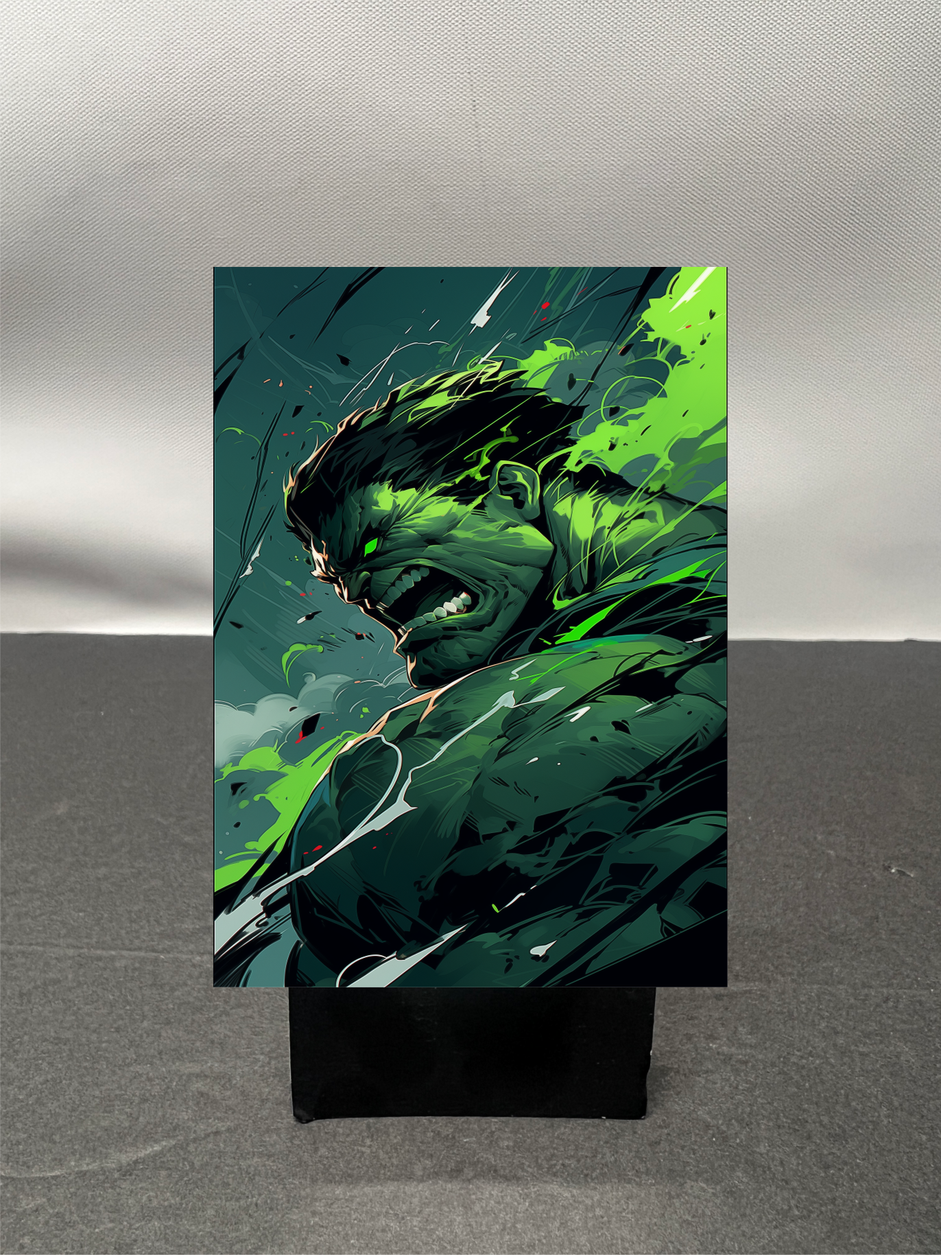 Hulk Super Hero Custom Fan Art Trading Card c716
