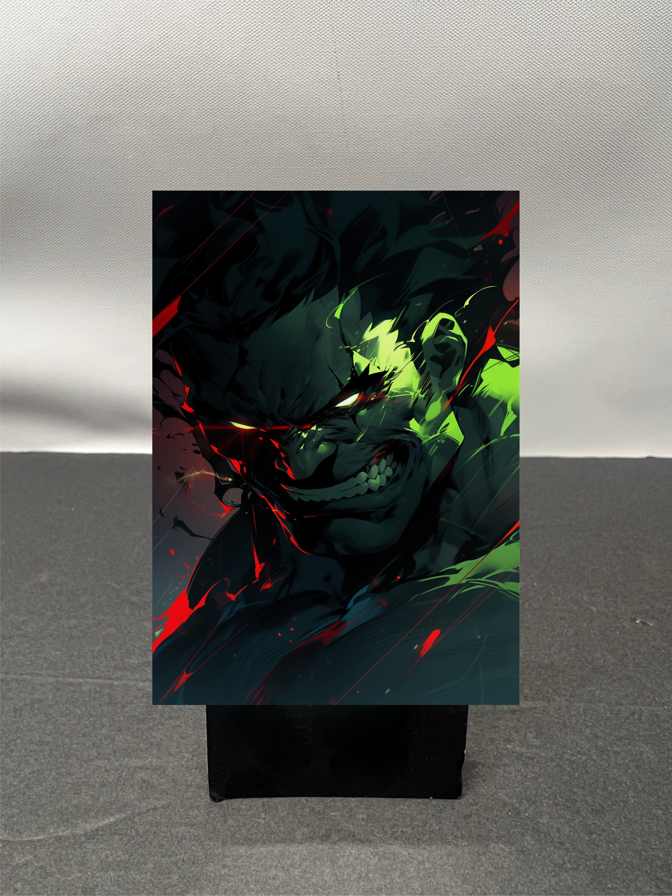 Hulk Super Hero Custom Fan Art Trading Card c718