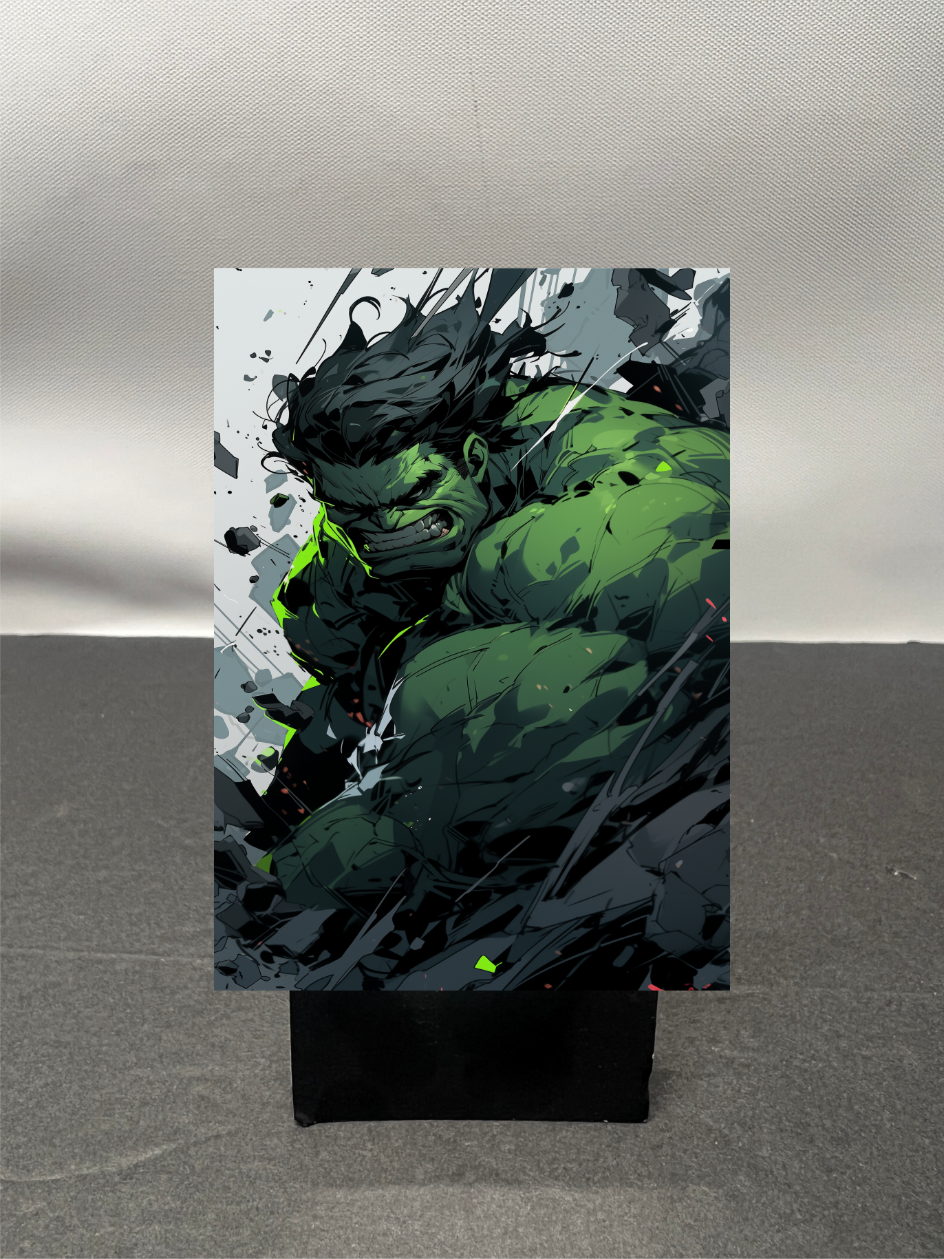 Hulk Super Hero Custom Fan Art Trading Card c719