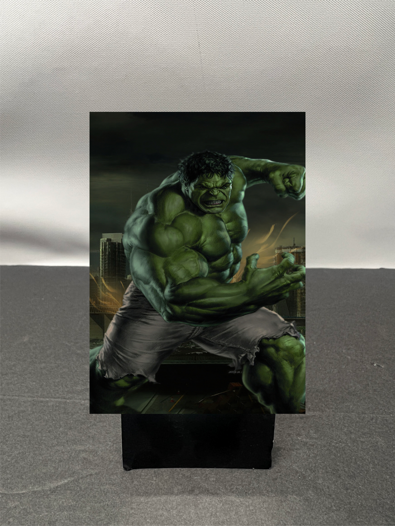 Hulk Super Hero Custom Fan Art Trading Card c725