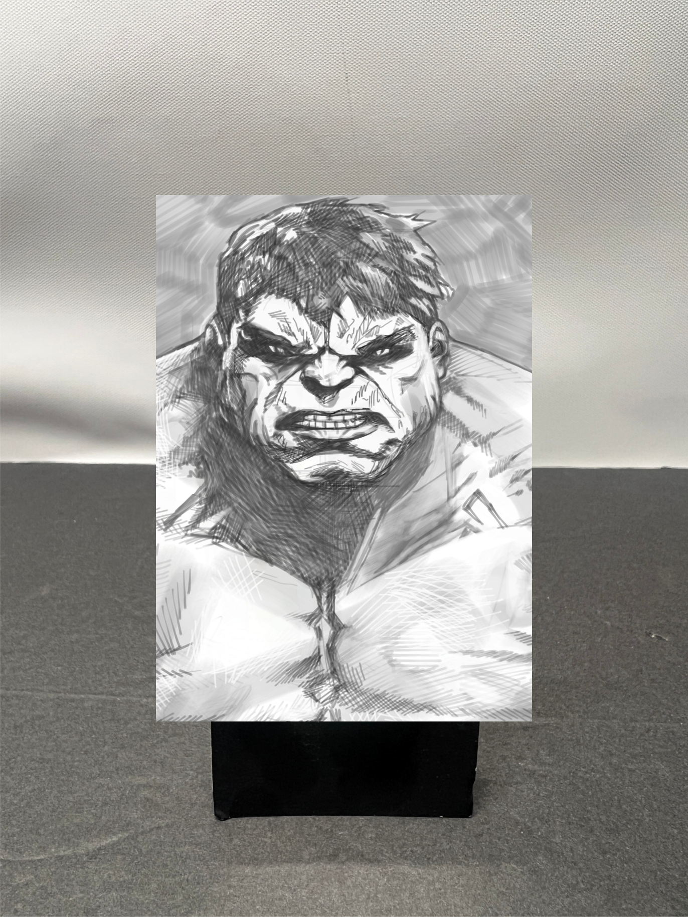 Hulk Super Hero Custom Fan Art Trading Card c726