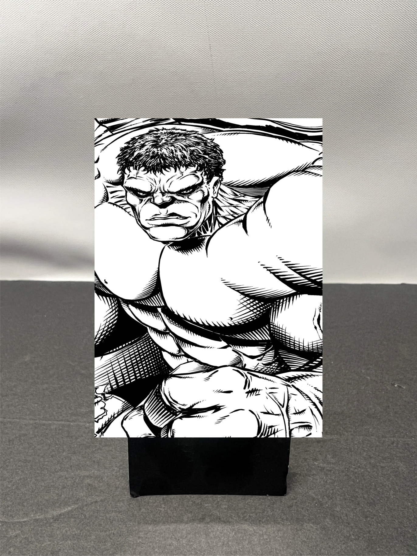 Hulk Super Hero Custom Fan Art Trading Card c727