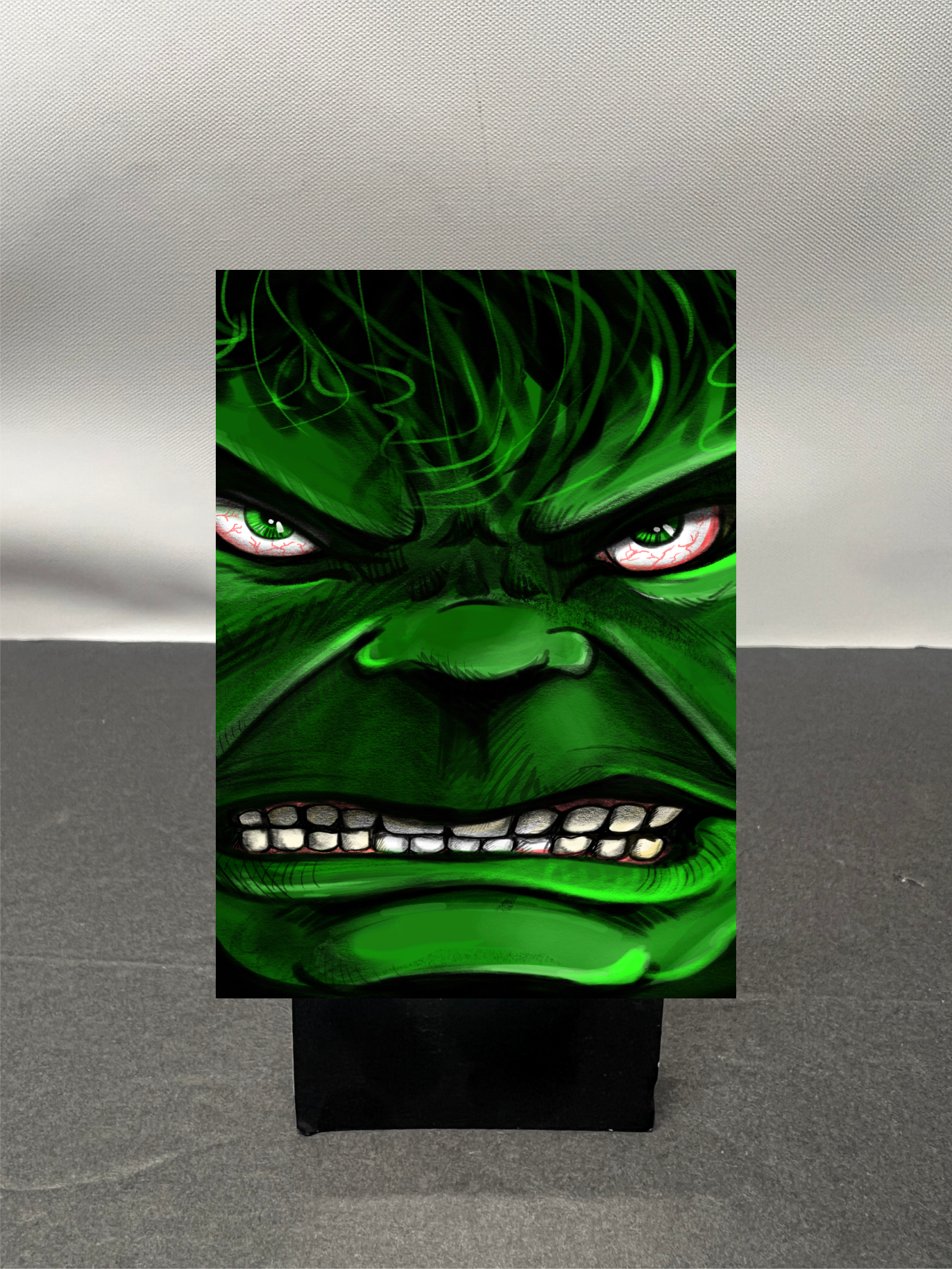 Hulk Super Hero Custom Fan Art Trading Card c728