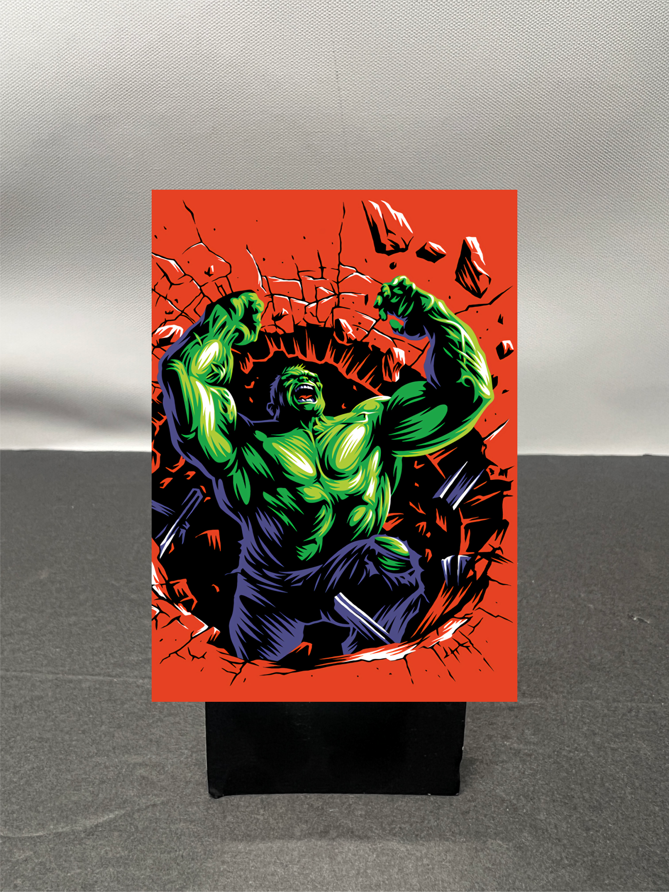 Hulk Super Hero Custom Fan Art Trading Card c731
